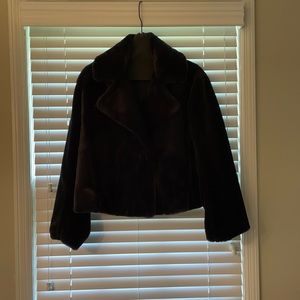 Vince Faux Fur Coat